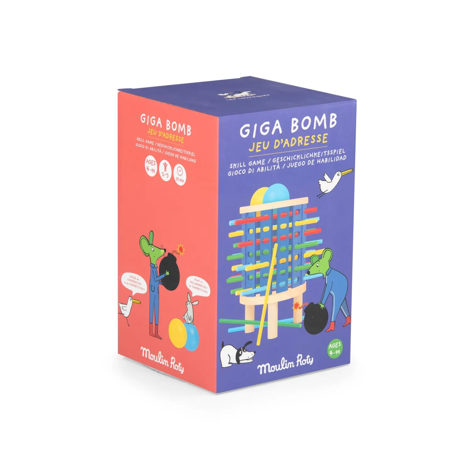 Moulin Roty Giga Bomb Les Loufoques Multicolore