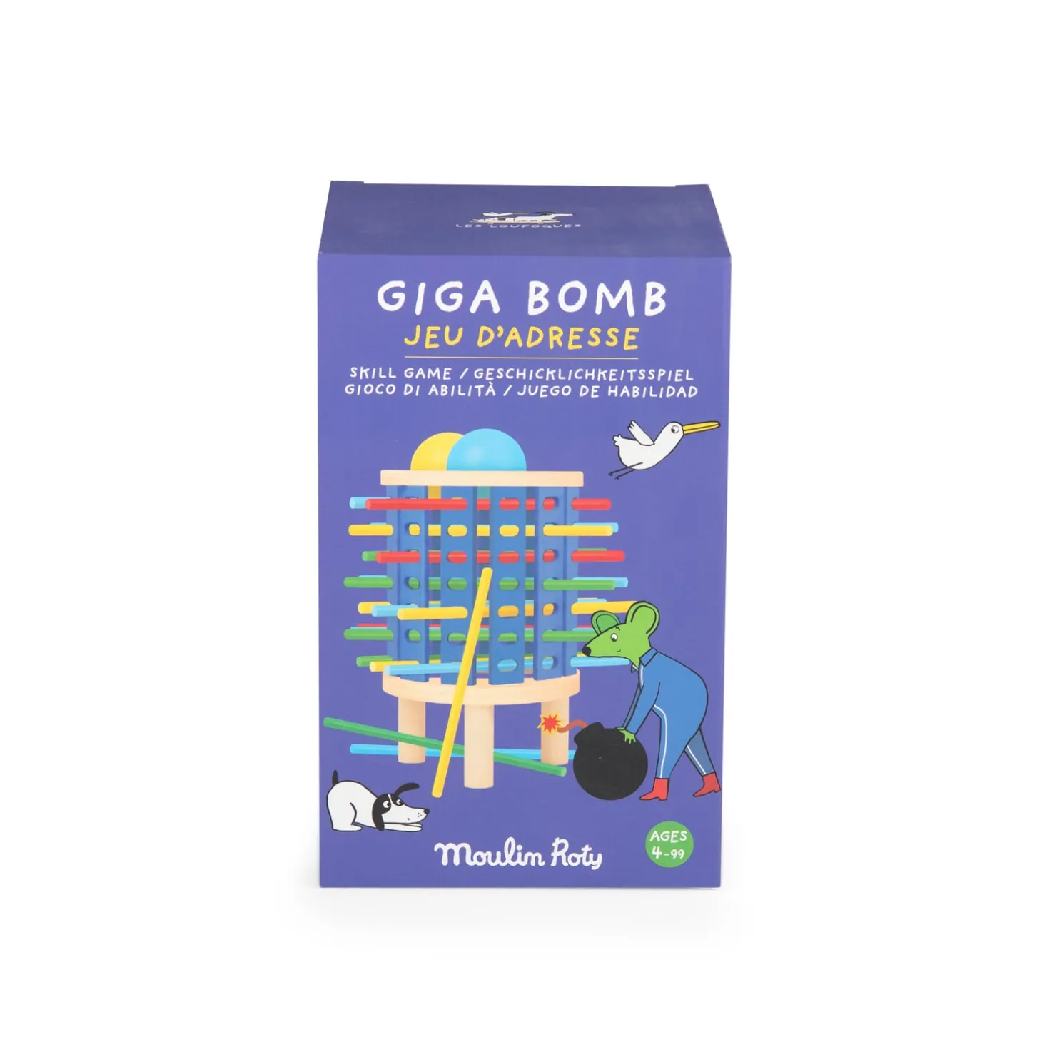 Moulin Roty Giga Bomb Les Loufoques Multicolore