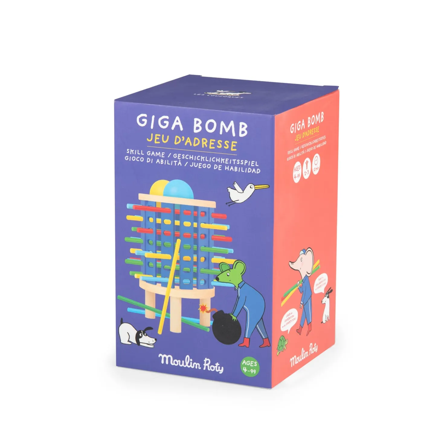 Moulin Roty Giga Bomb Les Loufoques Multicolore
