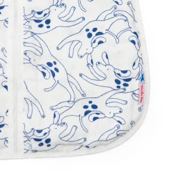 Moulin Roty                    Gigoteuse été chiens Puce & Pilou    Blanc, Bleu            0-6 mois