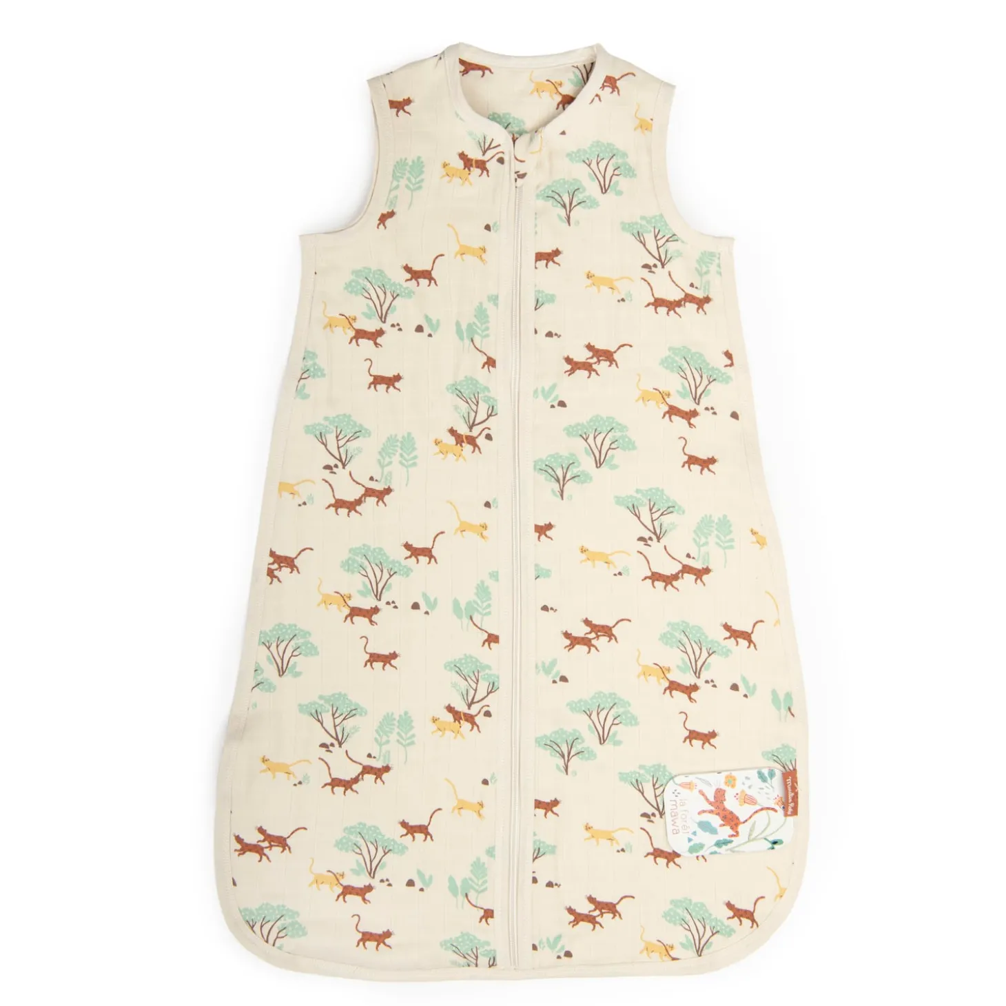 Moulin Roty Gigoteuse été Félin La forêt Mawa Multicolore 0 - 6 mois