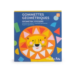 Moulin Roty Gommettes géométriques Les Toupitis Multicolore