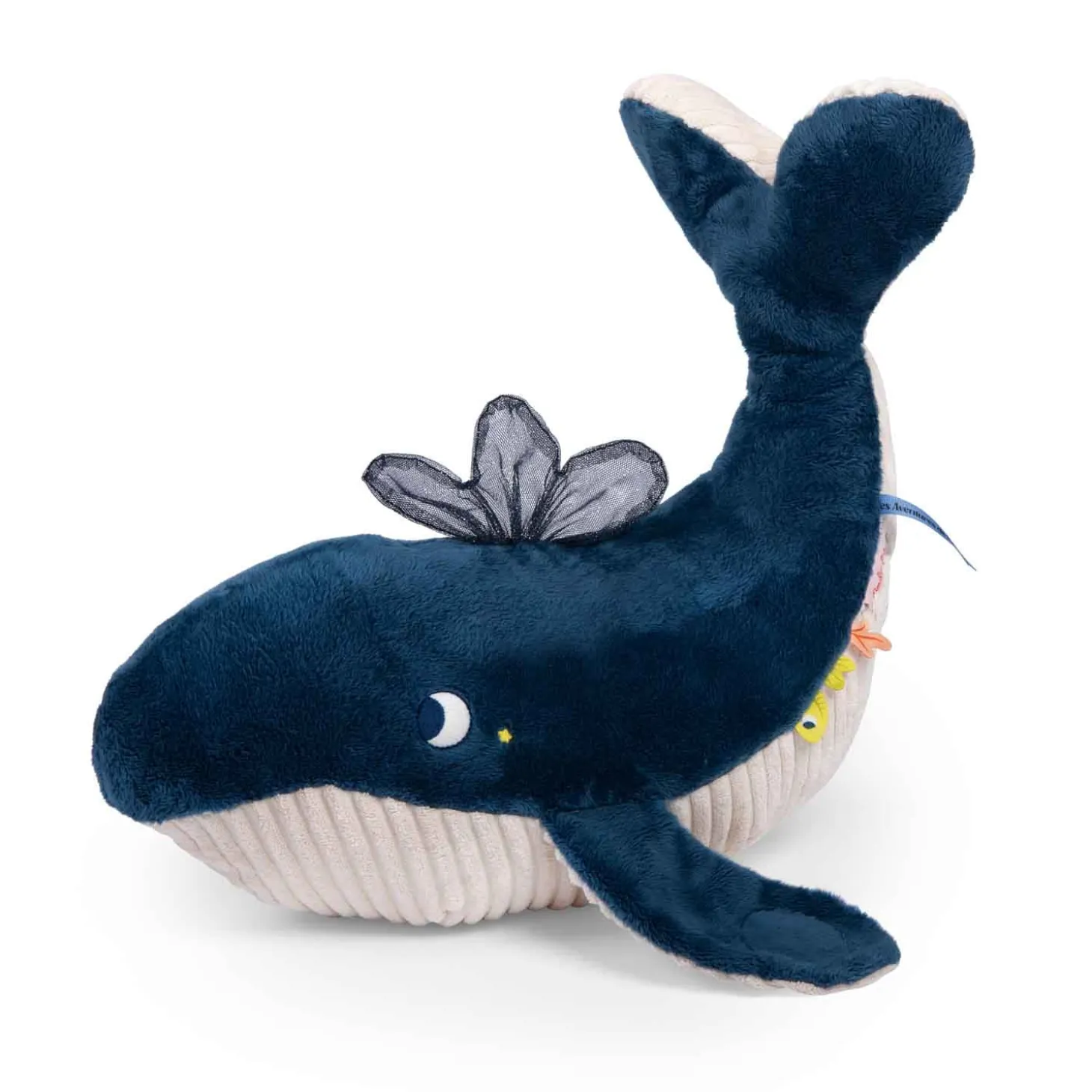 Moulin Roty Grande baleine d'activités Les aventures de Paulie Bleu 54 cm