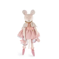Moulin Roty                    Grande souris d'activités La petite école de danse    Rose/Crème