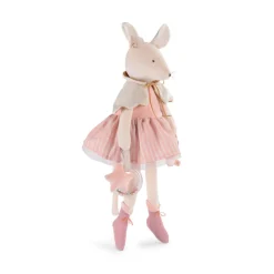 Moulin Roty Grande souris d'activités La petite école de danse Rose/Crème