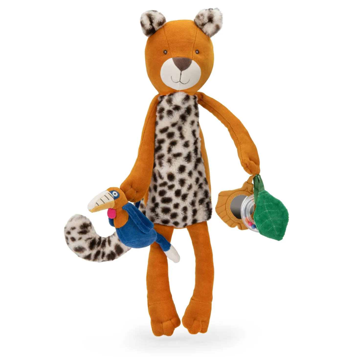 Moulin Roty Grand léopard Taïgo d'activités La forêt Mawa Multicolore