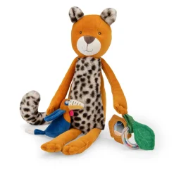 Moulin Roty Grand léopard Taïgo d'activités La forêt Mawa Multicolore