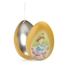 Moulin Roty Grand oeuf métal jaune La Grande famille Jaune