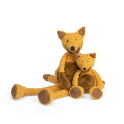 Moulin Roty Grand renard Les Baba-Bou Moutarde/marron