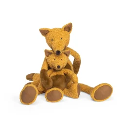 Moulin Roty Grand renard Les Baba-Bou Moutarde/marron