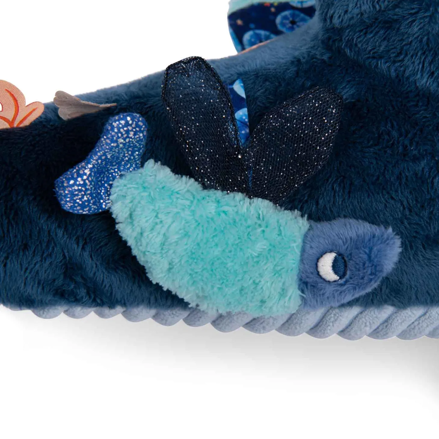 Moulin Roty Grand requin d'activités Les aventures de Paulie Bleu 58 cm