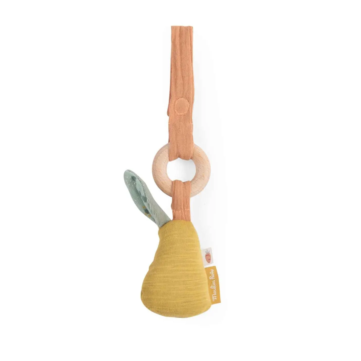 Moulin Roty Hochet anneau bois poire