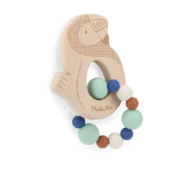 Moulin Roty Hochet anneau de dentition La forêt Mawa Multicolore