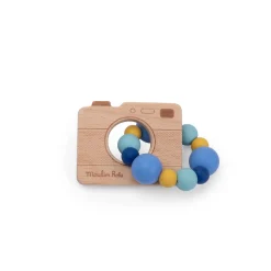 Moulin Roty Hochet anneau de dentition Puce & Pilou Multicolore