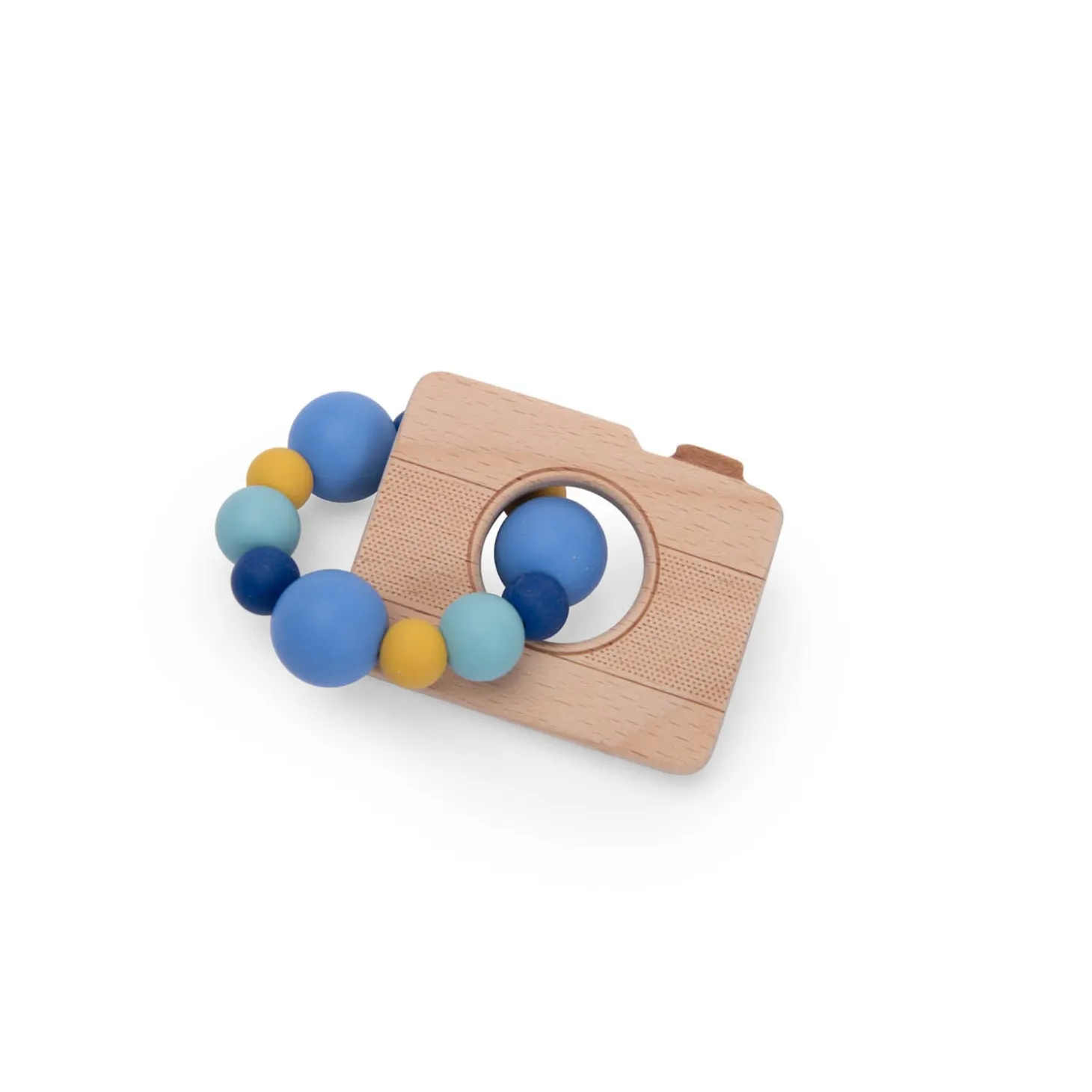 Moulin Roty Hochet anneau de dentition Puce & Pilou Multicolore