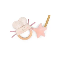 Moulin Roty                    Hochet souris La petite école de danse    Rose