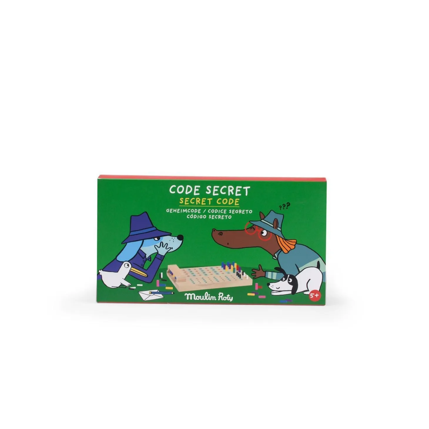 Moulin Roty Jeu Code secret Les Loufoques Multicolore