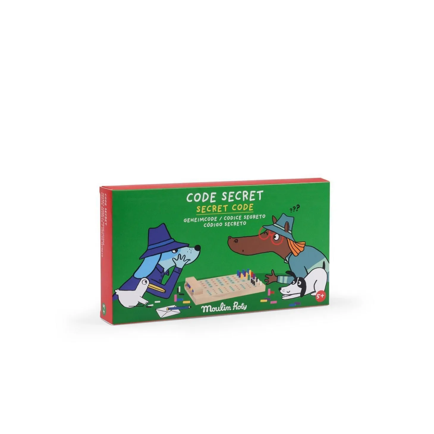 Moulin Roty Jeu Code secret Les Loufoques Multicolore