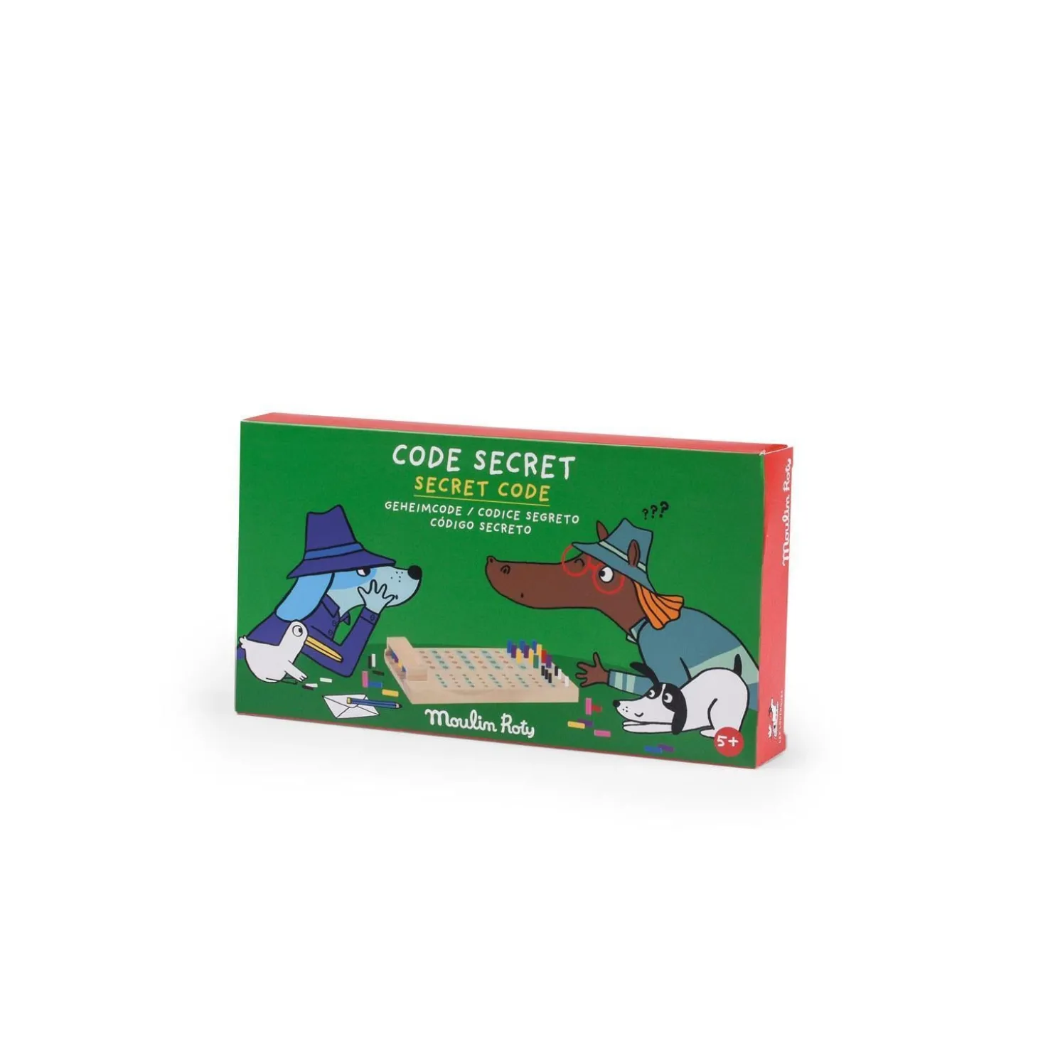 Moulin Roty Jeu Code secret Les Loufoques Multicolore