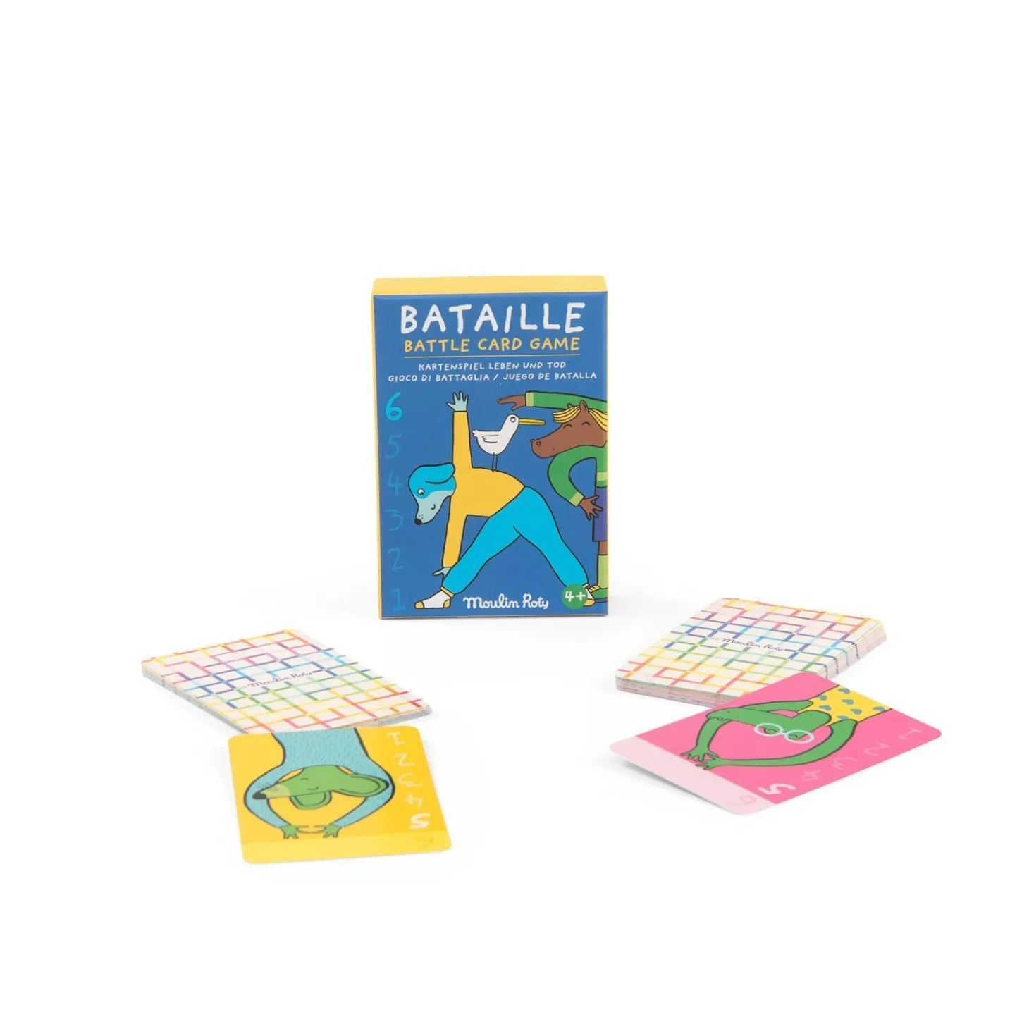 Moulin Roty Jeu de bataille Les Loufoques Multicolore