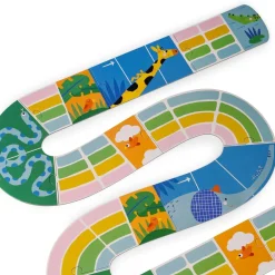 Moulin Roty Jeu de course Zou Les Toupitis Multicolore