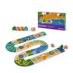 Moulin Roty Jeu de course Zou Les Toupitis Multicolore
