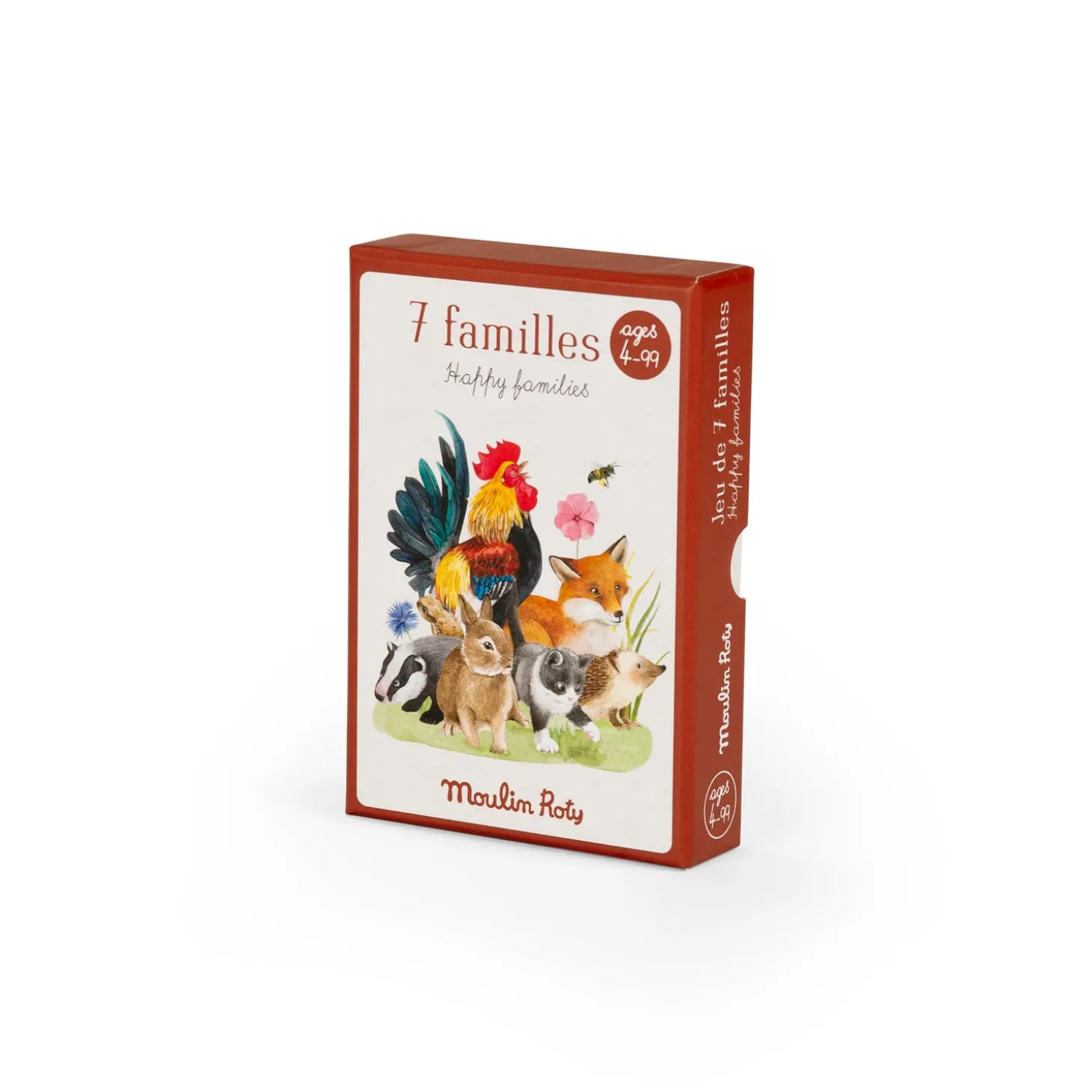 Moulin Roty Jeu de 7 familles Le jardin Multicolore