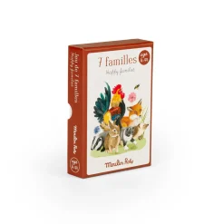 Moulin Roty Jeu de 7 familles Le jardin Multicolore