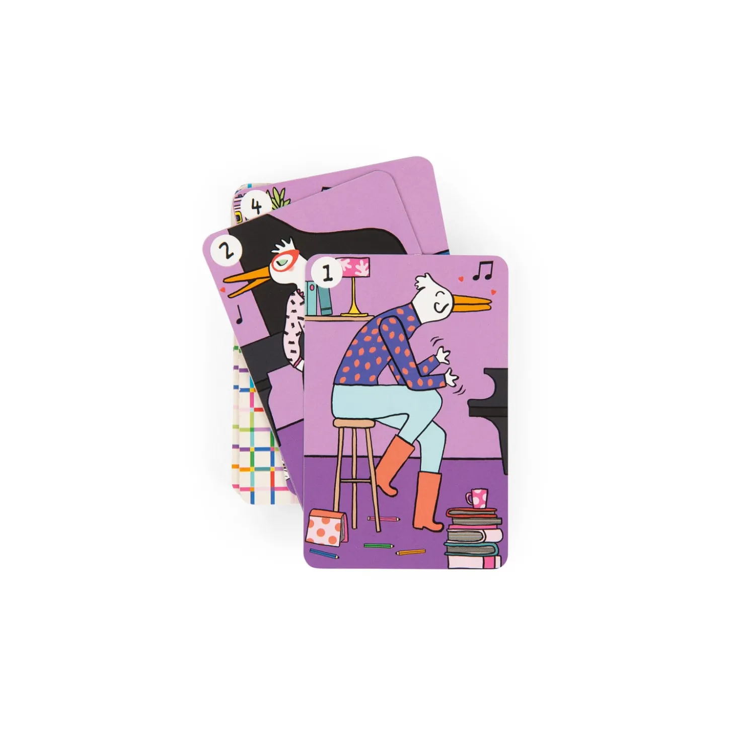 Moulin Roty Jeu de 7 familles Les Loufoques Multicolore