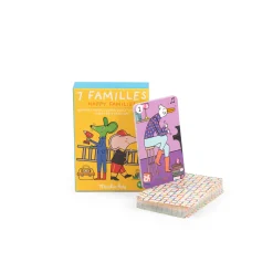 Moulin Roty Jeu de 7 familles Les Loufoques Multicolore