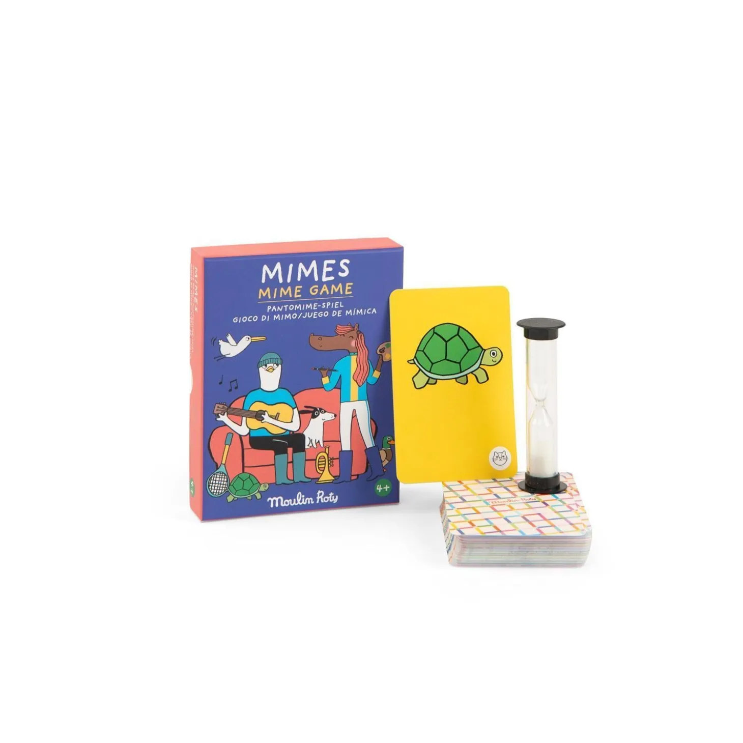 Moulin Roty Jeu de mimes Les Loufoques Multicolore
