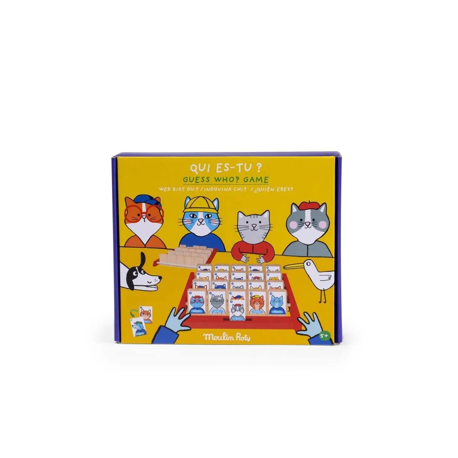 Moulin Roty Jeu Qui es-tu? Les Loufoques Multicolore