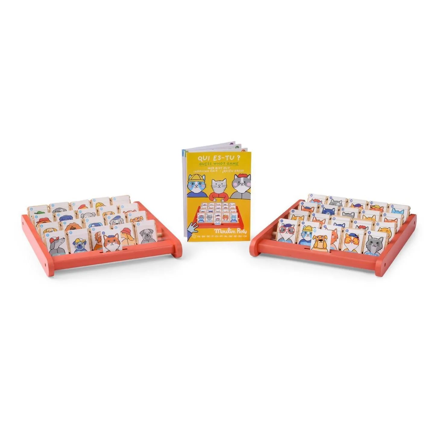 Moulin Roty Jeu Qui es-tu? Les Loufoques Multicolore