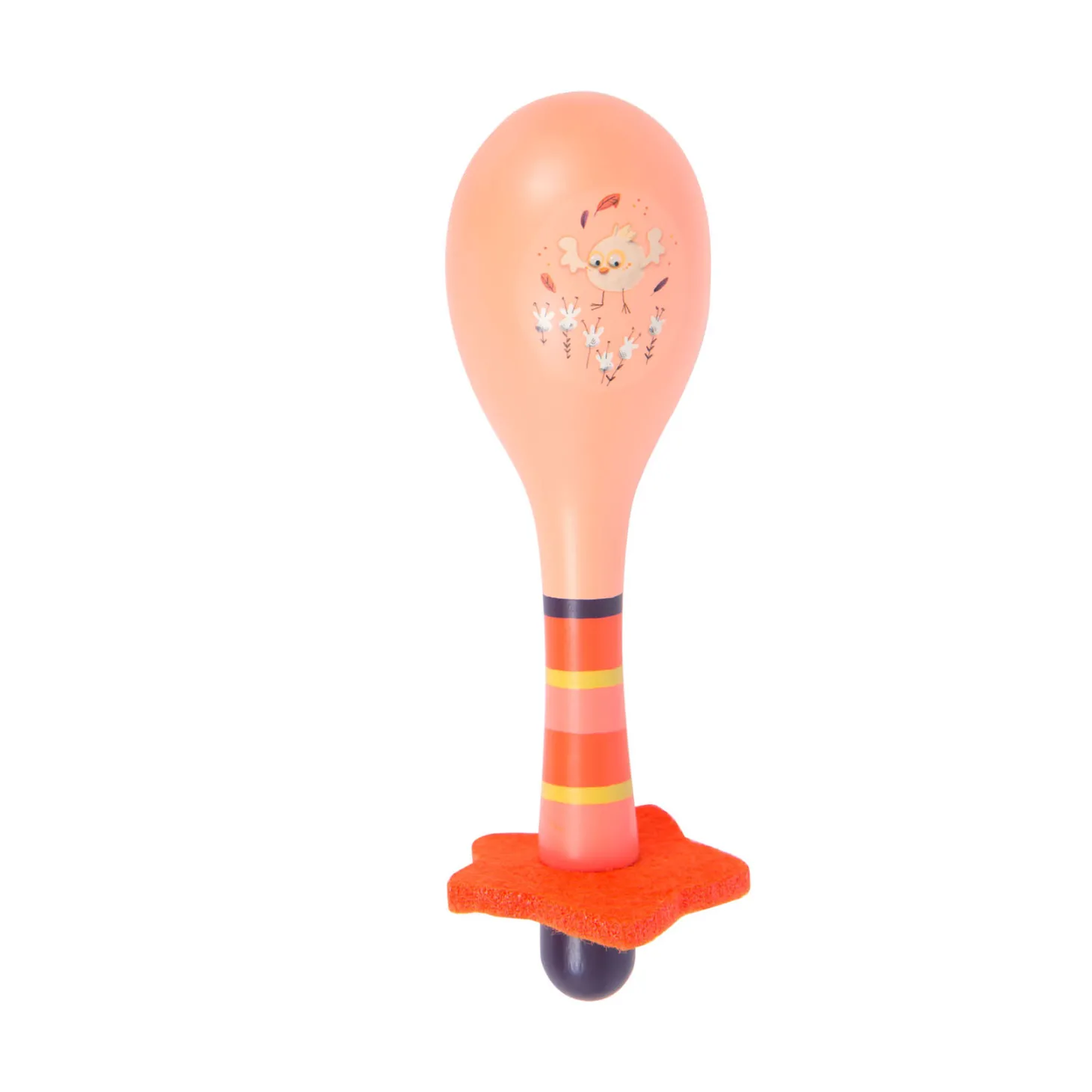 Moulin Roty Maracas Dans la jungle Rose