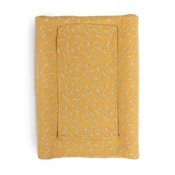 Moulin Roty                    Matelas à langer de voyage Trois petits lapins    Moutarde/crème