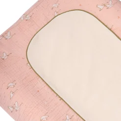 Moulin Roty Matelas à langer La petite école de danse Rose/Crème