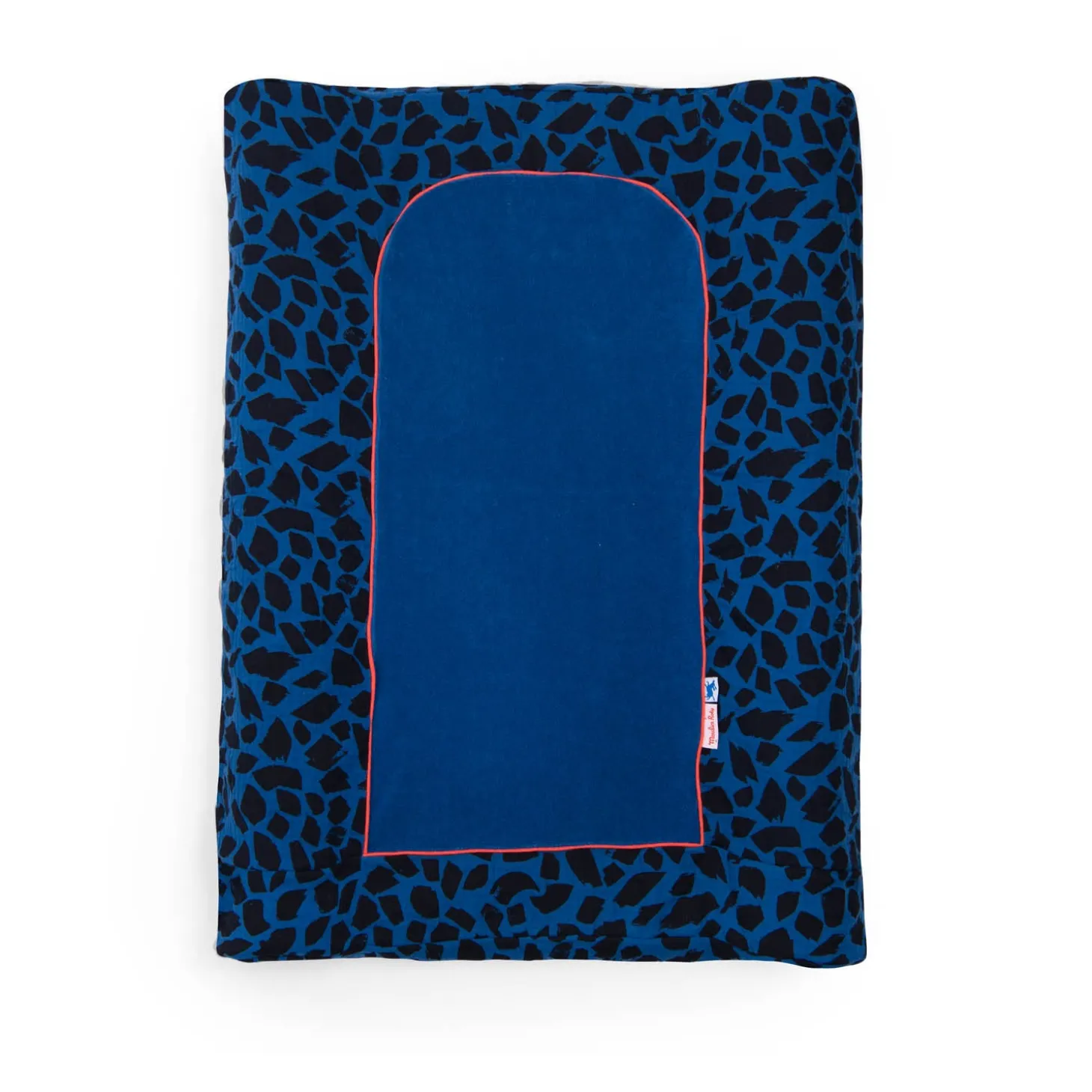 Moulin Roty Matelas à langer Puce & Pilou Bleu, Noir