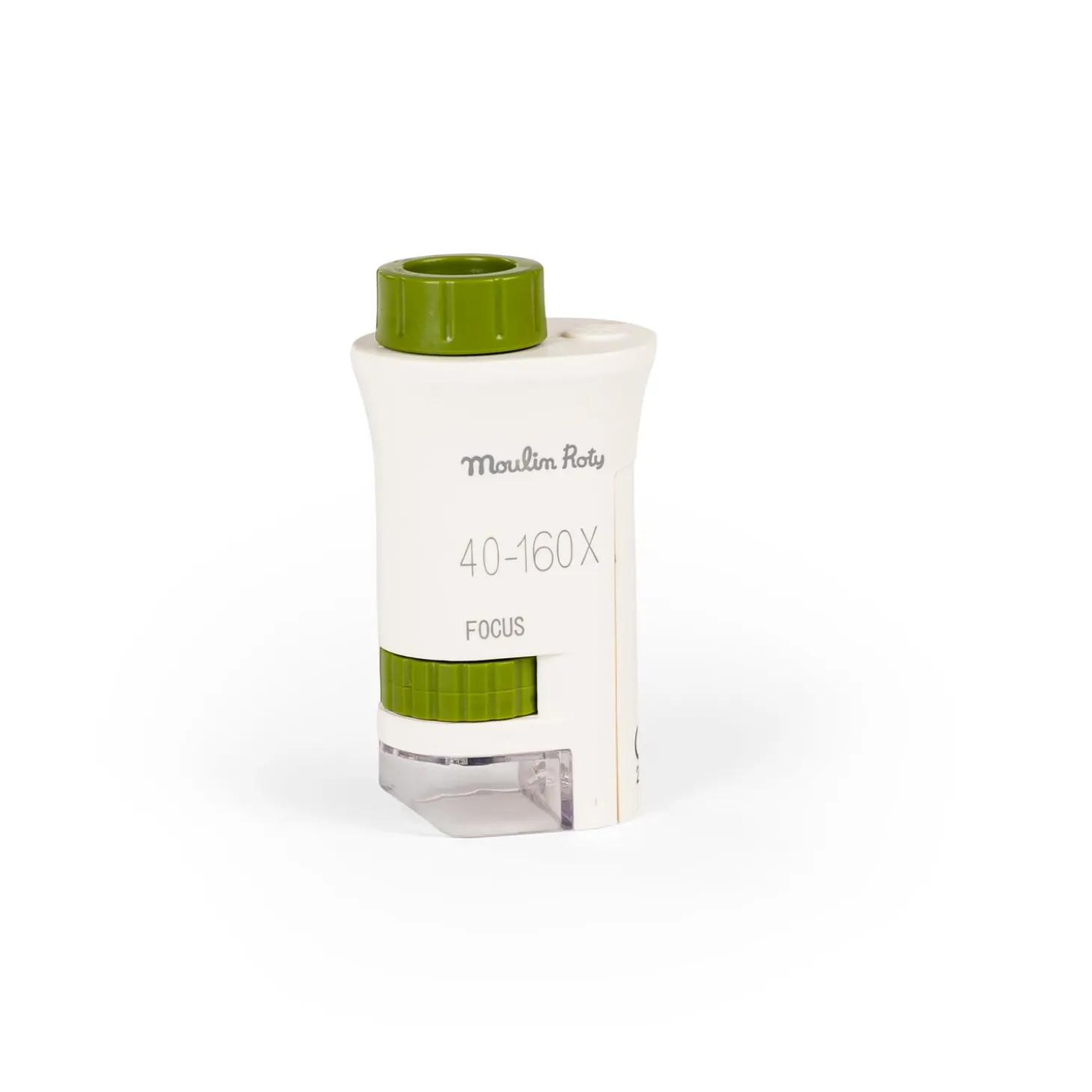 Moulin Roty Microscope de poche Blanc, Vert