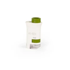 Moulin Roty Microscope de poche Blanc, Vert