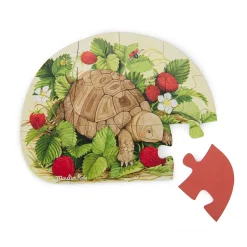 Moulin Roty                    4 mini puzzles des animaux Le Jardinier Le Jardin du Moulin    Multicolore