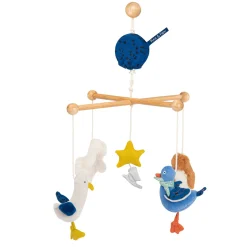 Moulin Roty                    Mobile musical croisillon Puce & Pilou    Multicolore            0-6 mois