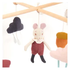 Moulin Roty                    Mobile musical croisillon Après la pluie