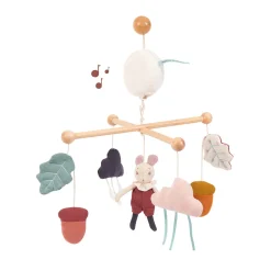 Moulin Roty                    Mobile musical croisillon Après la pluie