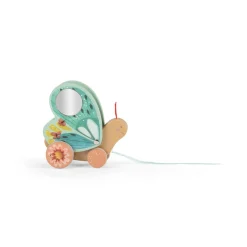 Moulin Roty Papillon à tirer trois petits lapins Multicolore