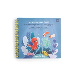 Moulin Roty Peinture pinceau Les aventures des Paulie Multicolore