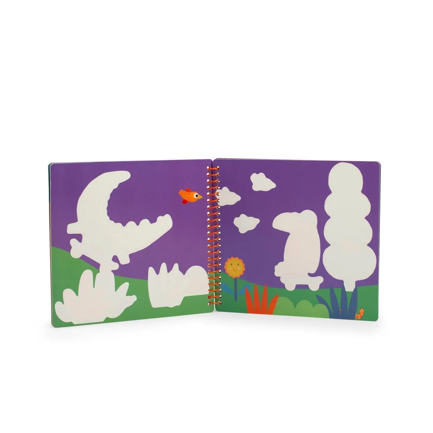 Moulin Roty Peinture pinceau magique Les Toupitis Multicolore
