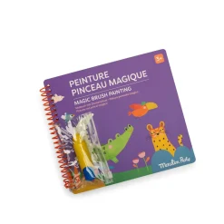 Moulin Roty Peinture pinceau magique Les Toupitis Multicolore