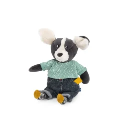 Moulin Roty                    Peluche chien Puce musical Puce & Pilou    Multicolore