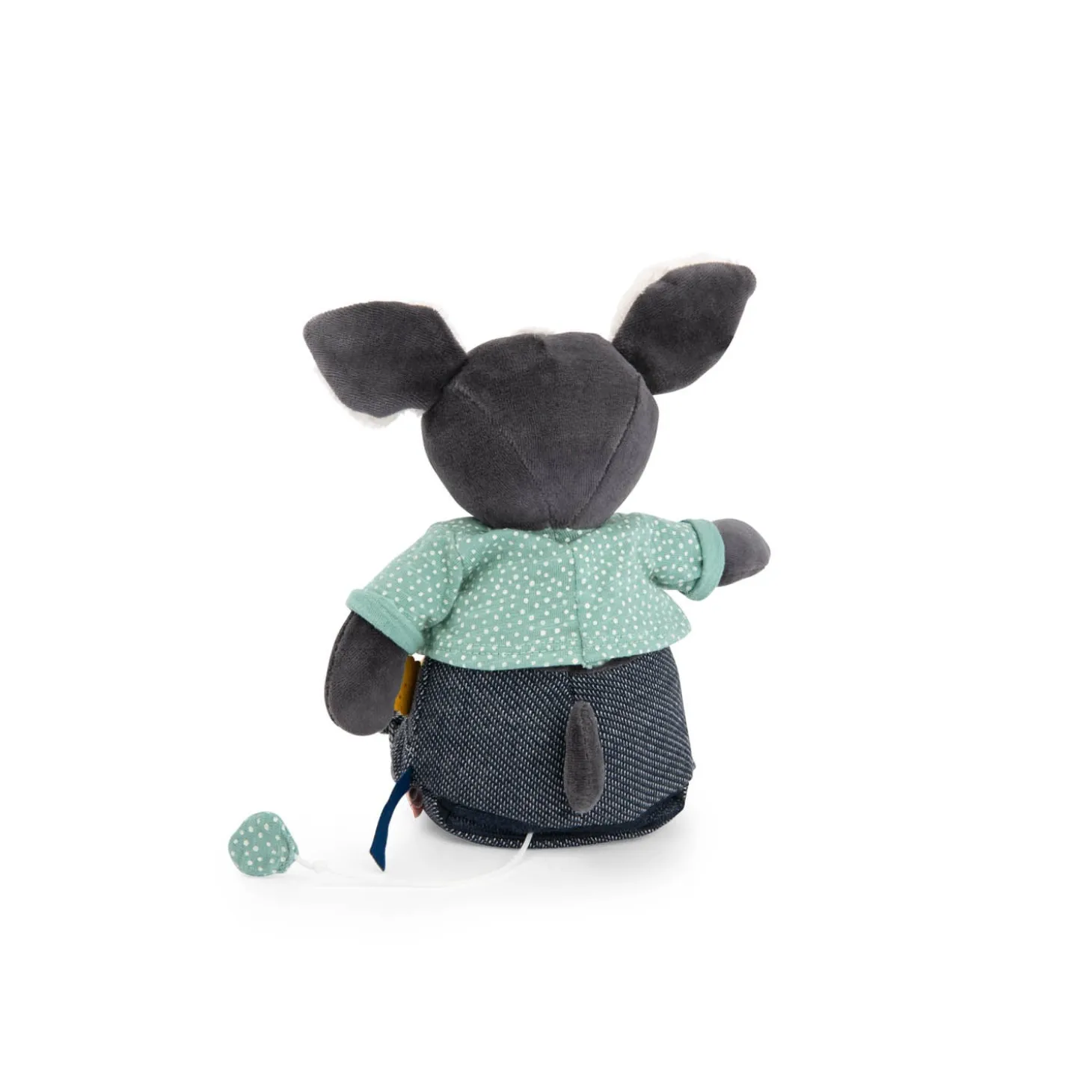 Moulin Roty Peluche chien Puce musical Puce & Pilou Multicolore