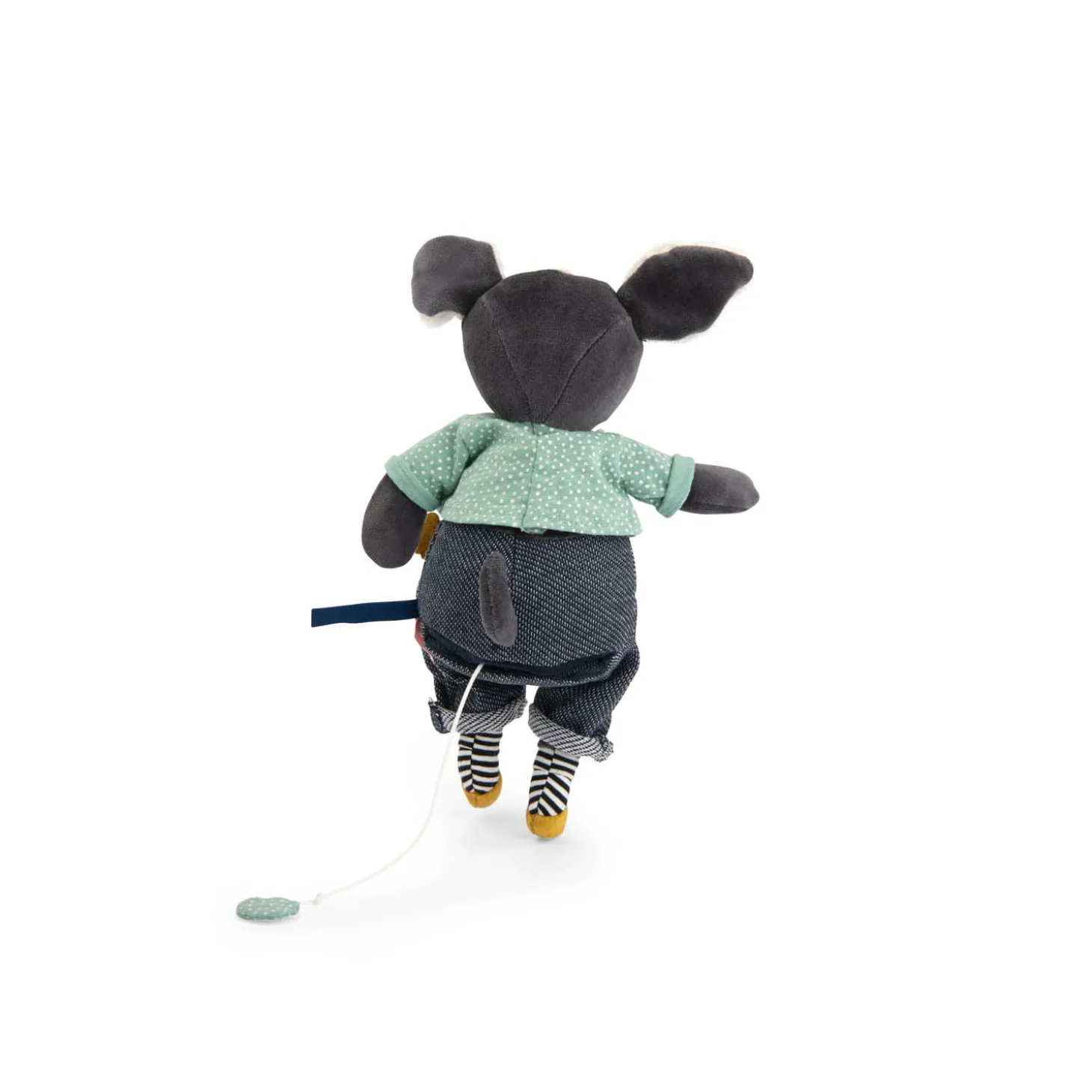 Moulin Roty Peluche chien Puce musical Puce & Pilou Multicolore